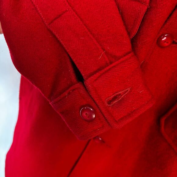 VTG Boy Scouts Of America Red Official Wool Amaquonsippi Shirt Jacket Chest Sz M - Picture 11 of 16